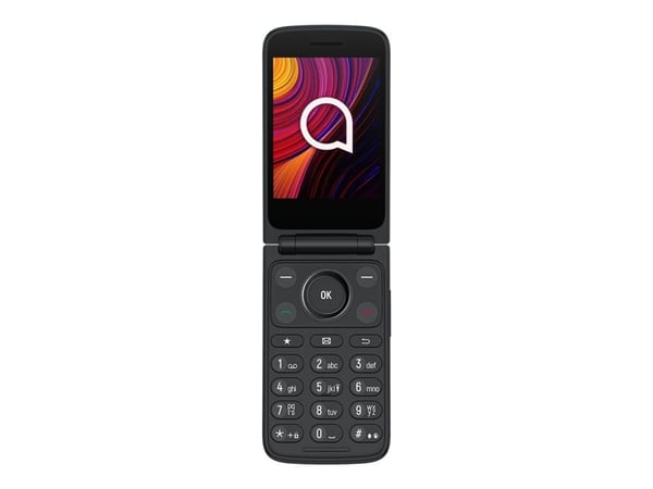 TCL OneTouch 4043, Simpukka, Kaksois-SIM, 8,13 cm (3.2"), 2 MP, 1380 mAh, Harmaa