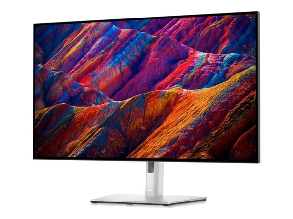 Dell UltraSharp U3223QE - LED-skjerm - 31.5" - 3840 x 2160 4K @ 60 Hz - IPS - 400 cd/m² - 2000:1 - 5 ms - HDMI, DisplayPort, USB-C - svart - med 3 ...