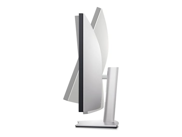 DELL UltraSharp U4924DW, 124,5 cm (49"), 5120 x 1440 pikseliä, 5K Ultra HD, LCD, 14 ms, Musta, Hopea