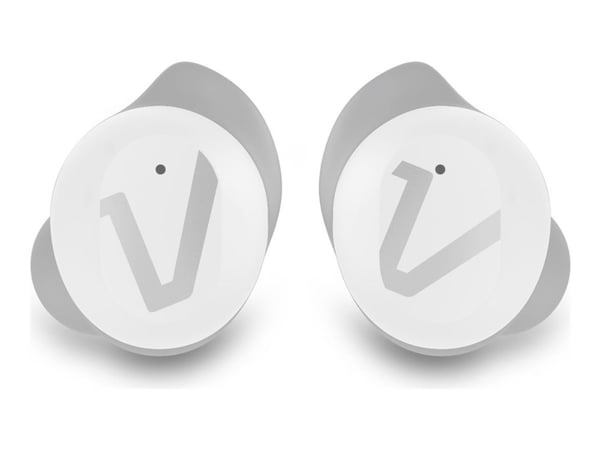 Veho RHOX - True wireless-hodetelefoner med mikrofon - i øret - Bluetooth - fusjonshvit