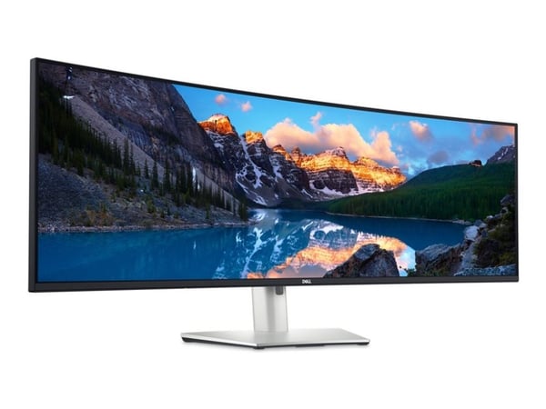 Dell UltraSharp U4924DW - LED-skjerm - kurvet - 49" - 5120 x 1440 5K Dual QHD @ 60 Hz - IPS Black - 350 cd/m² - 2000:1 - 5 ms - 2xHDMI, DisplayPort...