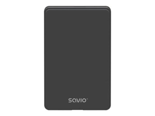 SAVIO AK-65 - Lagringspakke - 2,5" - SATA 6Gb/s - USB 3.0 - svart