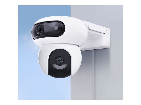 EZVIZ H90 Dual - Nettverksovervåkingskamera - panorering / tipping - utendørs - værbestandig - farge (Dag og natt) - 4 MP - 2560 x 1440 - 2K+ - M12...