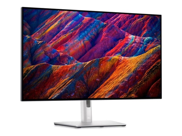 Dell UltraSharp U3223QE - LED-skjerm - 31.5" - 3840 x 2160 4K @ 60 Hz - IPS - 400 cd/m² - 2000:1 - 5 ms - HDMI, DisplayPort, USB-C - svart - med 3 ...