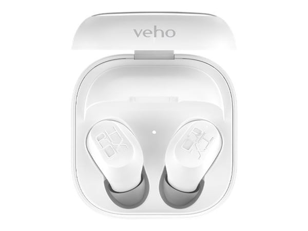 Veho Z-Series RHOX LX - Ægte trådløse øretelefoner med mik. - i øret - Bluetooth - hvid - for P/N: VEP-024-ZB7-B, VSS-033-MZ9-B