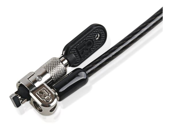 Kensington MicroSaver DS 2.0 - Sikkerhetskabellås - svart - 1.8 m