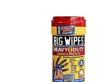 Big Wipes rengöringsservetter Heavy Duty 80 st röd