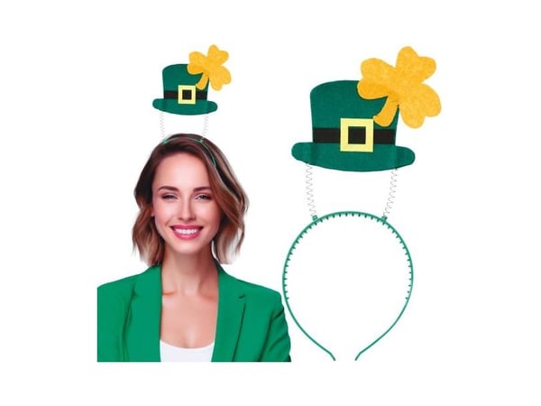 St Patrick hatt hårband