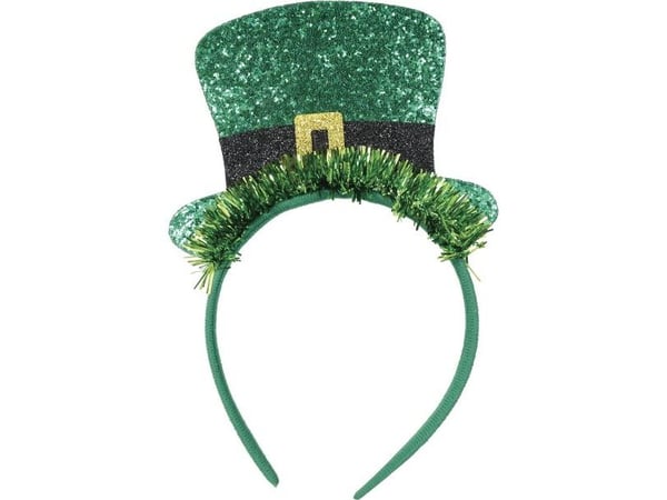 Sankt Patrick hårbøyle med hatt