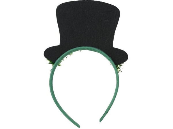 S:t Patrick hårband med hatt