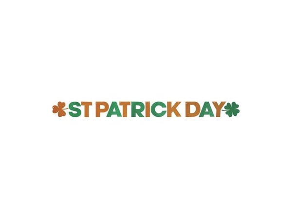Skt. Patrick banner, 300 cm