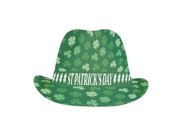 St Patrick klöverhatt