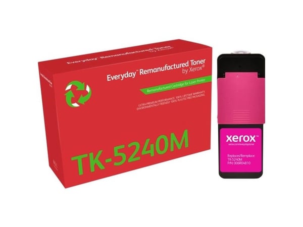 EverydayTM Magenta Remanufactured Toner by compatible with Kyocera TK-5240M, Standard capacity, 3000 sivua, Magenta, 1 kpl
