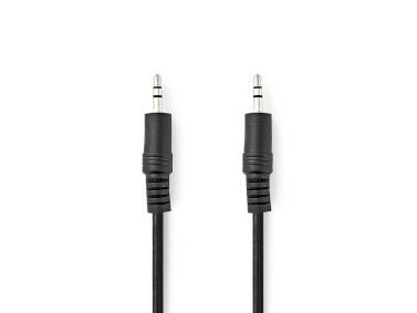 Nedis CAGL22000BK30, 3.5mm, Hankjønn, 3.5mm, Hankjønn, 3 m, Sort