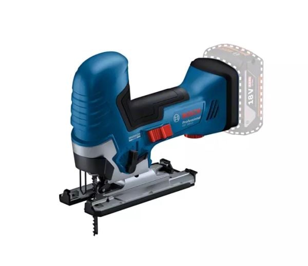 Bosch GST 185-LI, Nuppikahva, musta, Sininen, 45°, -45 - 45°, Harjaton, 3500 spm - SOLO