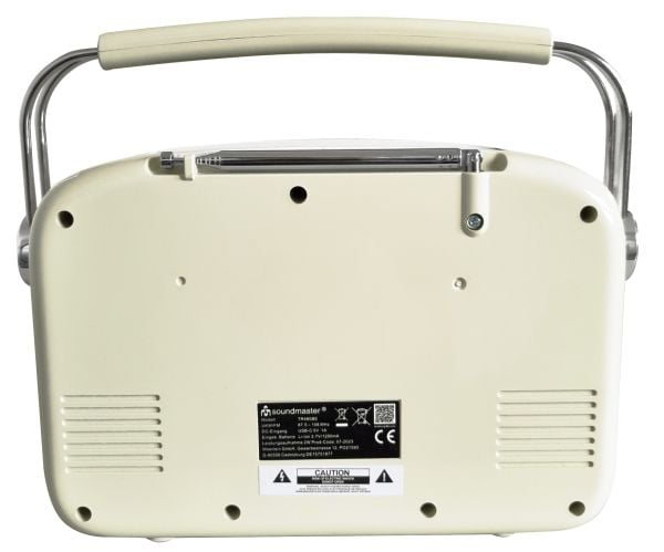 Soundmaster TR480BE, Bärbar, Analog, FM, 3 W, 3,5 mm, Beige