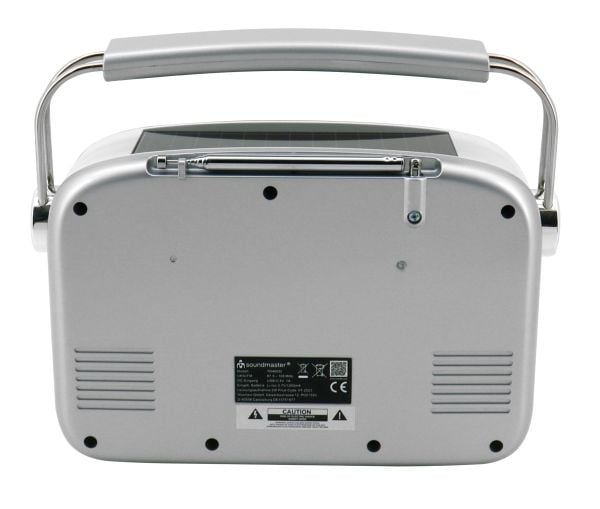 Soundmaster TR480SI, Bærbar, Analog, FM, 3 W, 3,5 mm, Sølv