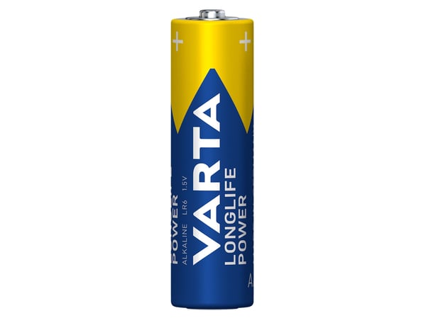 Varta 04906 121 720, Engangsbatteri, LR06, Alkalinsk, 1,5 V, 20 stykker, Blå, Gult