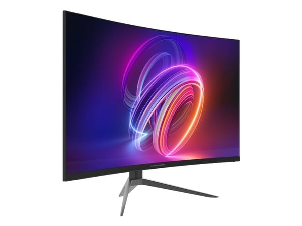 LC Power LC-M27FC - LCD-skjerm - gaming - kurvet - 27" - 1920 x 1080 Full HD (1080p) @ 180 Hz - VA - 300 cd/m² - 3000:1 - 3.6 ms - 2xHDMI, DisplayP...