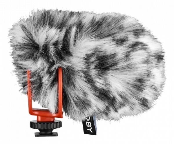 Joby JB01695-BWW, Mikrofonpute, Joby, Wavo, Sort, Hvit, Nylon, Syntetisk, 130 mm