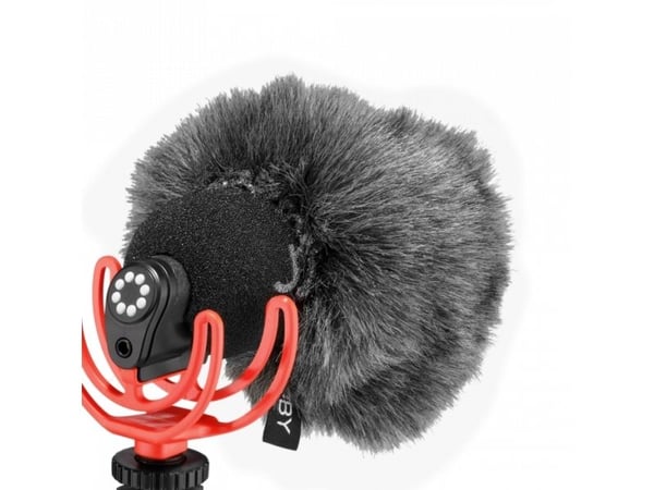 Joby JB01685-BWW, Mikrofonpute, Joby, Wavo, Grå, Nylon, Syntetisk, 130 mm