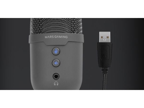 Mars Gaming MMIC-CX, Bordmikrofon, 120 dB, 20 - 20000 Hz, 2200 O, 24 bit, 196 kHz