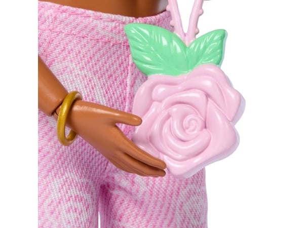 Barbie Deluxe Style Pink Denim Flare Jeans Latina