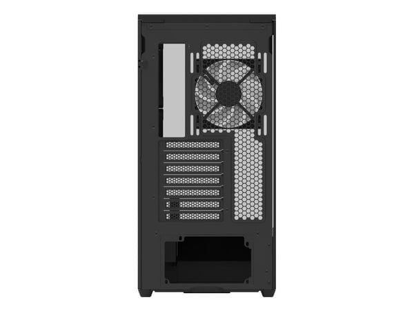 Aerocool P500A-BK, Midi Tower, PC, Svart, ATX, Micro ATX, Mini-ITX, SPCC, Herdet glass, Spilling