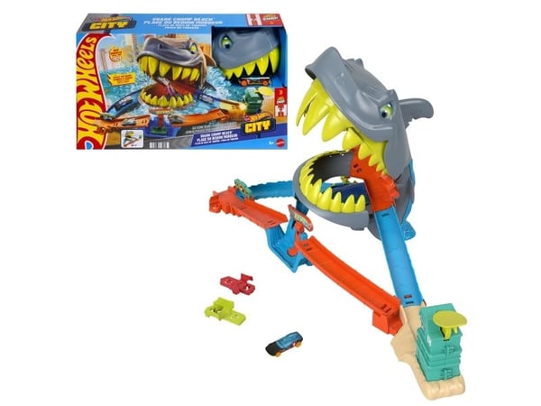 Hot Wheels City Shark Chomp Beach