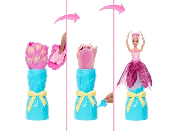 Barbie Flower Reveal Pink Tulip (blonde)