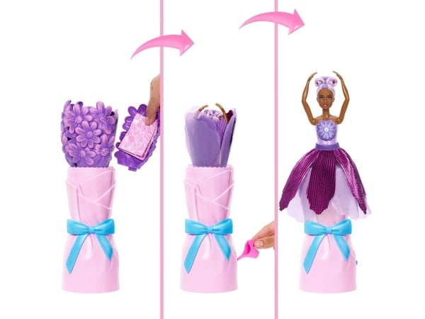 Barbie Flower Reveal Purple Daisy (black)