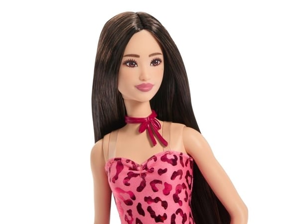 Barbie Fashionista Doll Pink Leopard Brunette
