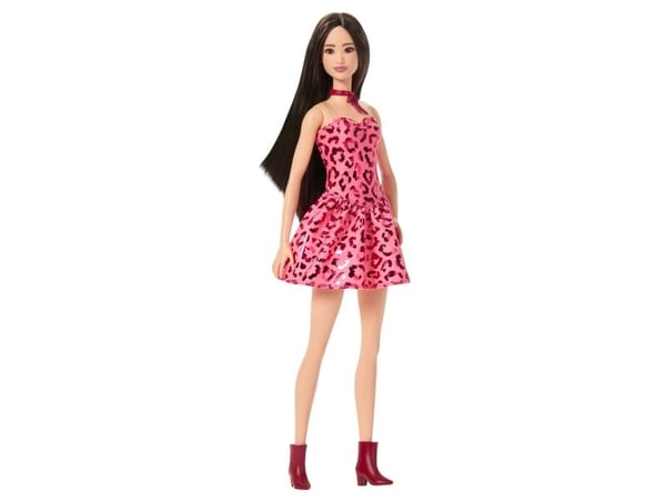 Barbie Fashionista Doll Pink Leopard Brunette