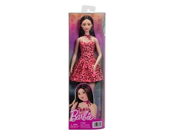Barbie Fashionista Doll Pink Leopard Brunette