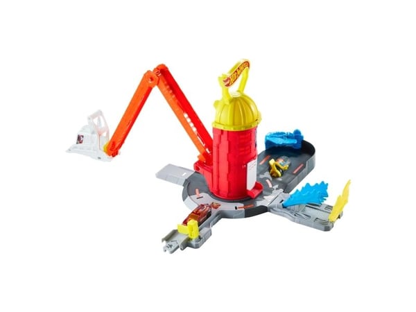 Hot Wheels City Super Fire Station Playset
