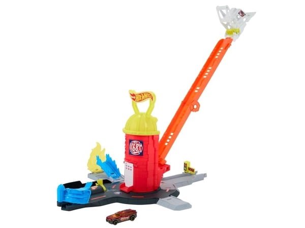 Hot Wheels City Super Fire Station Playset