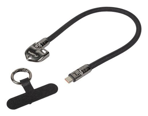 Lanberg - USB-kabel - USB-C (hann) til USB-C (hann) - USB 2.0 - 30 cm - USB Power Delivery (240 W) - svart