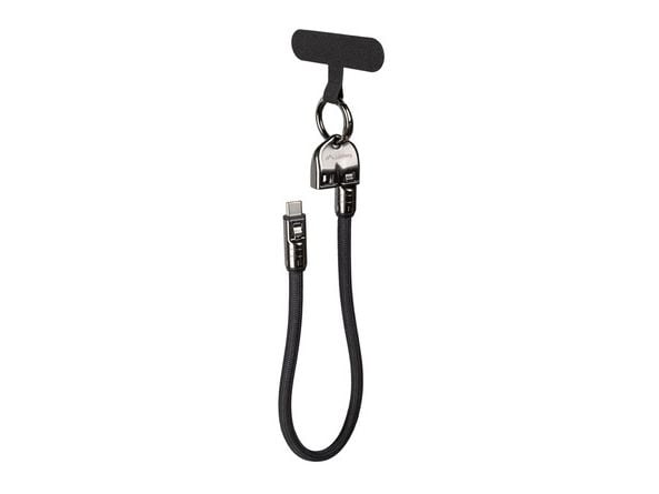 Lanberg - USB-kabel - USB-C (hann) til USB-C (hann) - USB 2.0 - 30 cm - USB Power Delivery (240 W) - svart