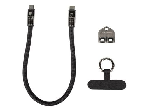 Lanberg - USB-kabel - USB-C (hann) til USB-C (hann) - USB 2.0 - 30 cm - USB Power Delivery (240 W) - svart