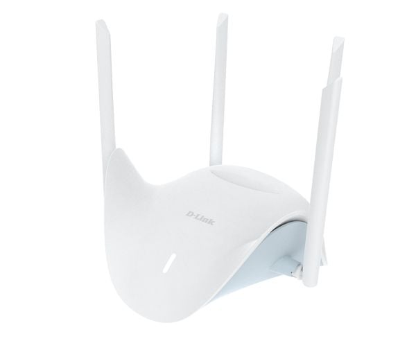 D-Link R36, Wi-Fi 7 (802.11be), Dobbelbånd (2.4 GHz / 5 GHz), Ethernet/bredbåndsforbindelse, Hvit, Frittstående router