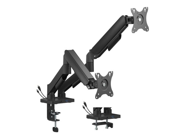Gembird MA-DA2U-01, Kiinnike/läpivientisuojus, 18 kg, 43,2 cm (17"), 81,3 cm (32"), 100 x 100 mm, musta Gembird MA-DA2U-01, Kiinnike/läpivientisuojus, 18 kg, 43,2 cm (17"), 81,3 cm (32"), 100 x 100 mm, musta