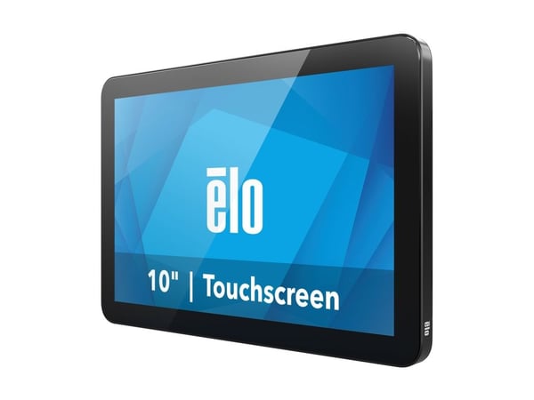 Elo 1004L - LED-skjerm - 10.1" - berøringsskjerm - 1280 x 800 Full HD @ 60 Hz - 400 cd/m² - 800:1 - 30 ms - HDMI, USB-C - høyttalere - mørk grå