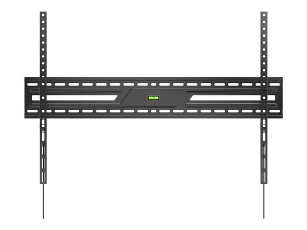 Gembird - Monteringssett (veggplate, adapterskinner) - fast - for LCD-skjerm - robust stål - finteksturert svart - skjermstørrelse: 43"-100" - vegg...