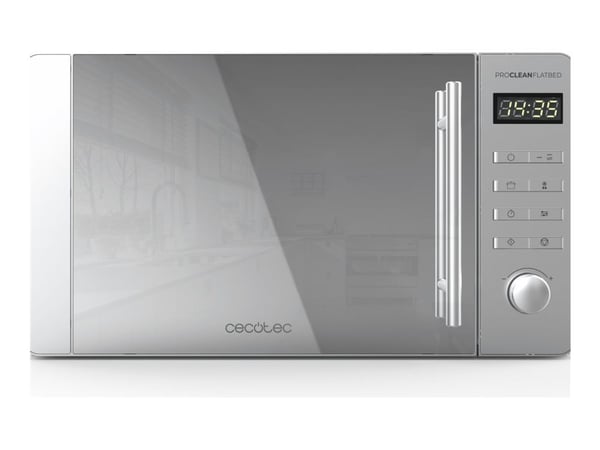 Cecotec Proclean 5120 Flatbed - Mikrobølgeovn med grill - 20 liter - 700 W - Speil