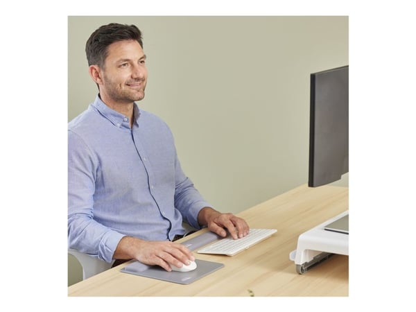 Fellowes 100142571, Harmaa, Silikoni, EN ISO 9241-5, 60 mm, 320 mm, 17,5 mm