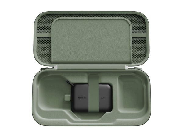Belkin Gaming - Eske for spillekonsoll - polyester - pistasiegrønn - for Nintendo Switch 2