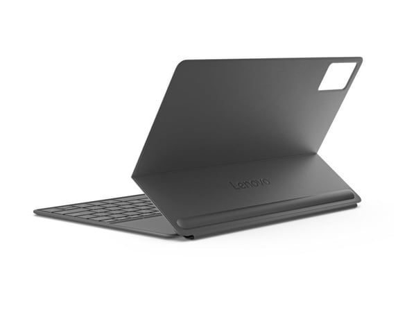 Lenovo - Tangentbord och foliefodral (bakre omslag) - POGO pin - luna gray