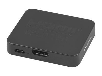 Lanberg - Video/lyd-splitter - 2 x HDMI - stasjonær