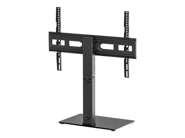 Gembird - Stativ - for TV - stål, plastikk, herdet glass - svart - skjermstørrelse: 37"-75" - bordplatefeste