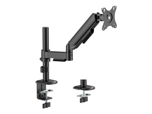 Gembird - Monteringssett (justerbar monitorarm, skrivebordsklemmemontering, klemmemonteringsbase, maljemonteringsfot) - justerbar arm - for LCD-skj...